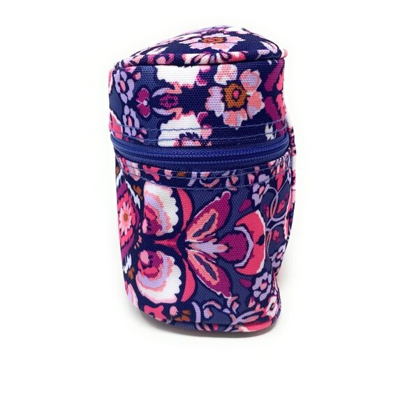 Vera Bradley Magenta Medallion Small Travel Cosmetic Case - Picture 2 of 5